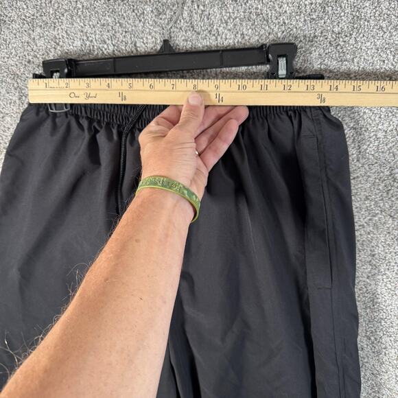 Vintage 90s Reebok Vector Track Pants M Zip Ankle Elastic Cuff Retro Sportswear - Picture 2 of 16